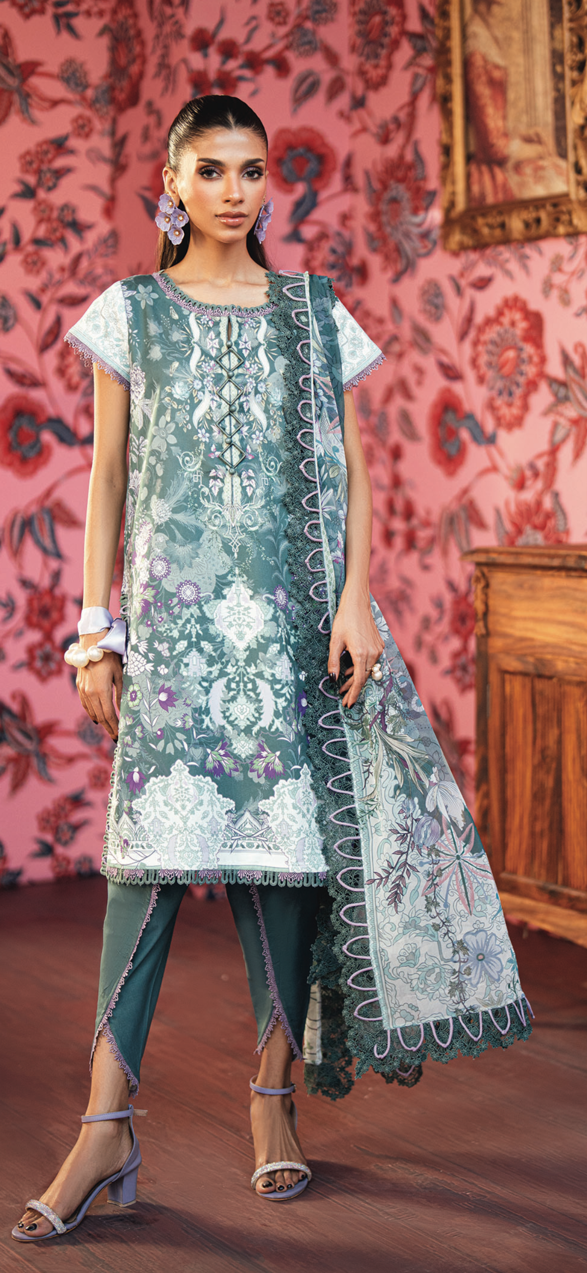 Jade Urbane Printed Lawn Suit