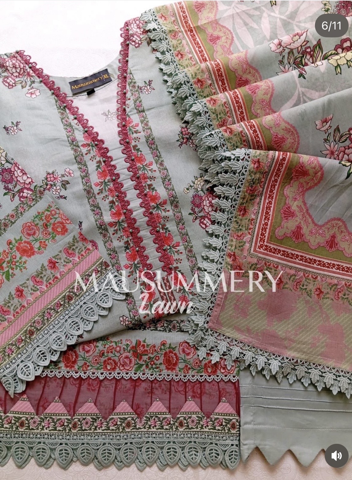 Mausummery Ready to wear Lawn Suit