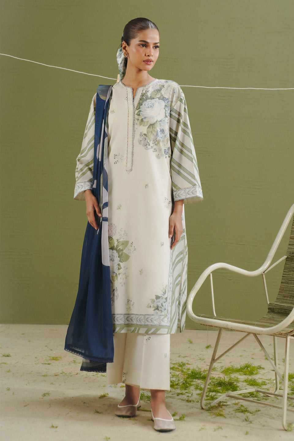 Zara Shahjahan Coco Printed Lawn Suit