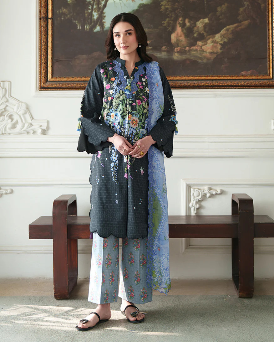 Roheenaz Embroidered Lawn Suit