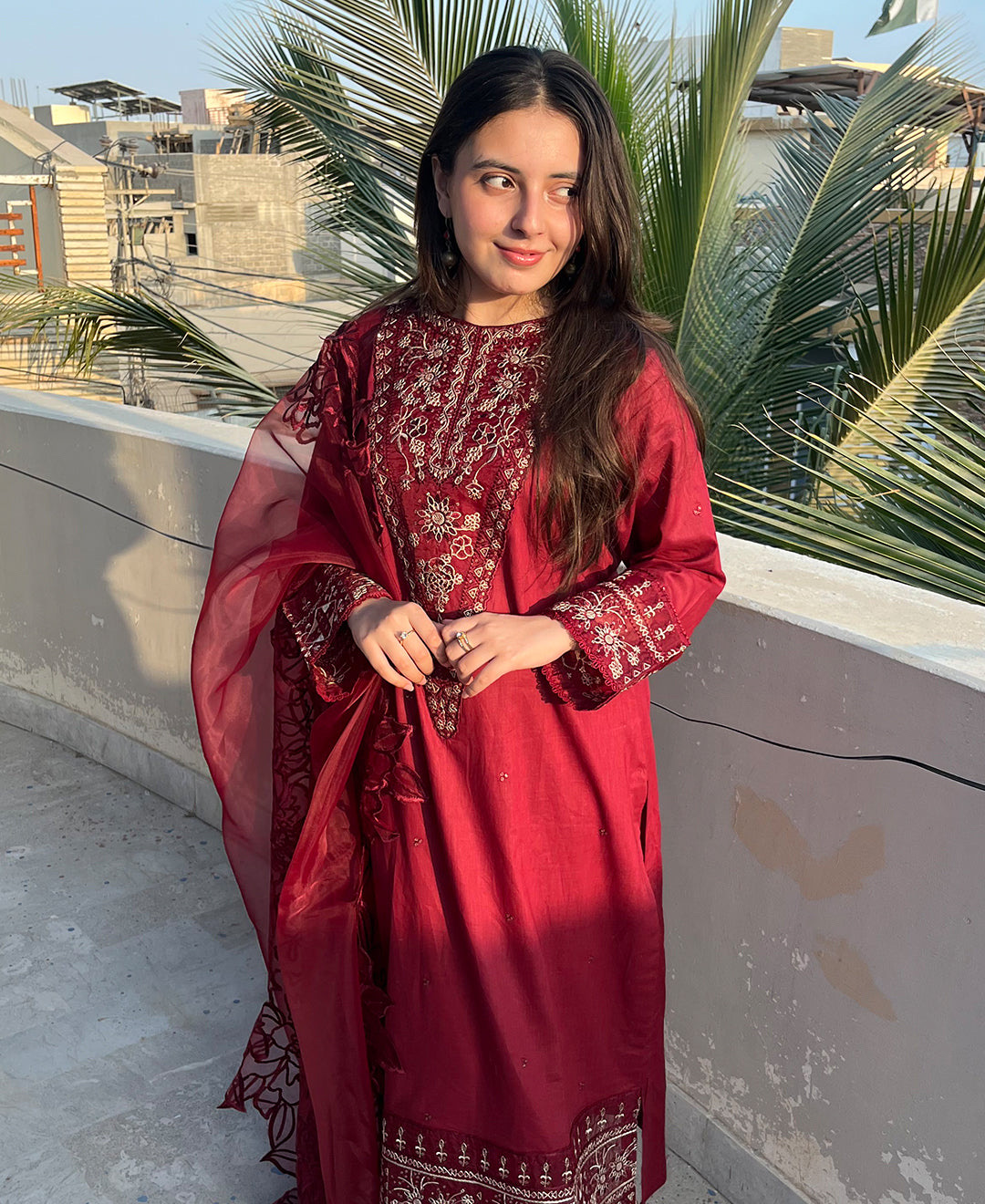 Sadasleek Embroidered Suit