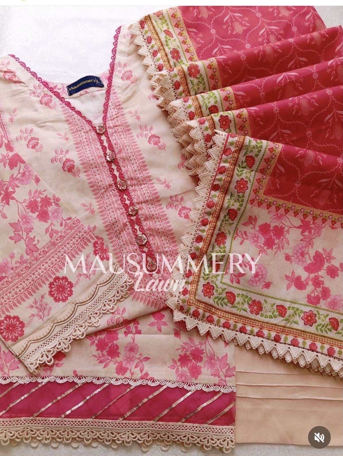 Mausummery Ready to wear Lawn Suit