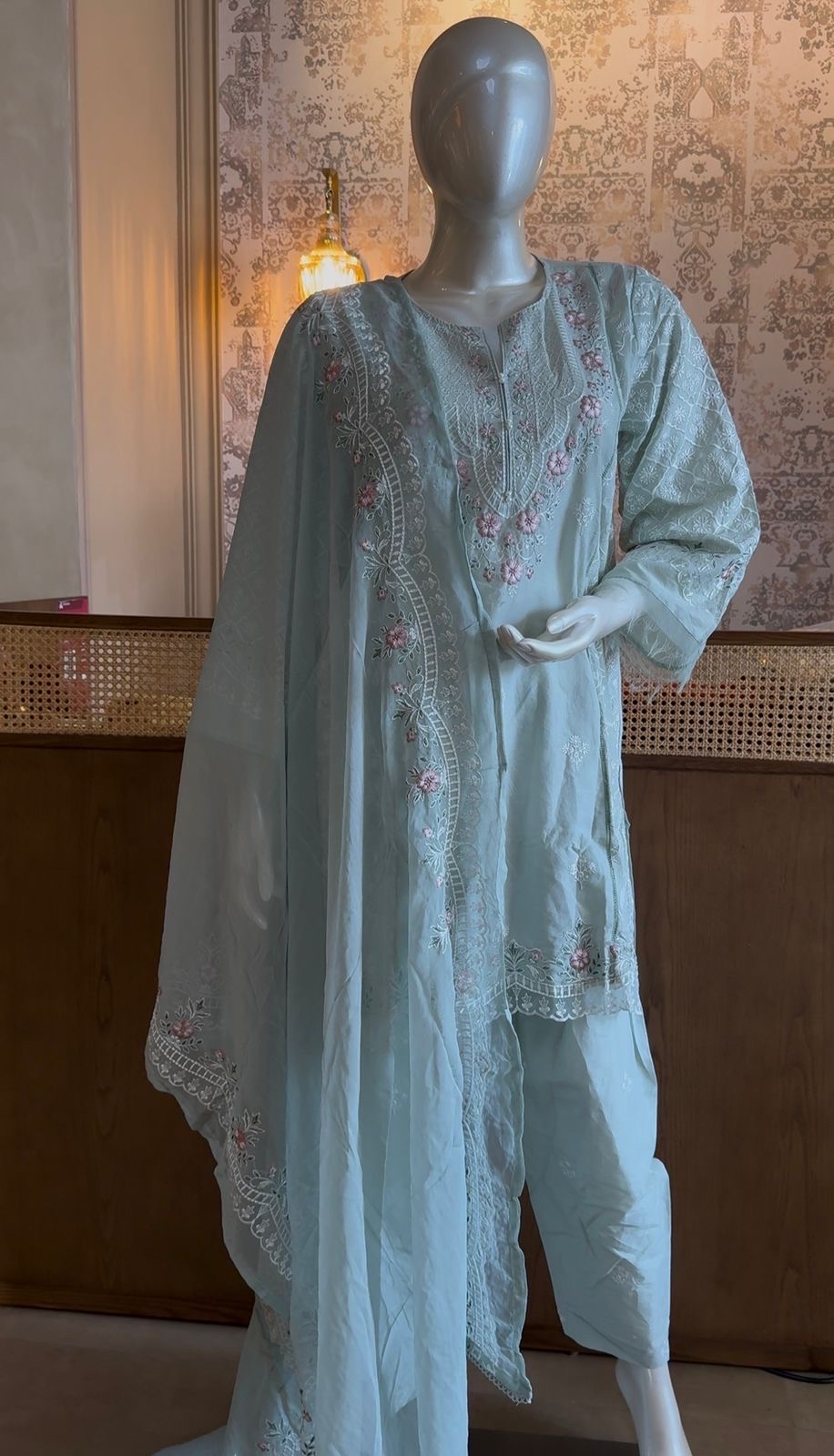 Torani Premium Embroidered Suit
