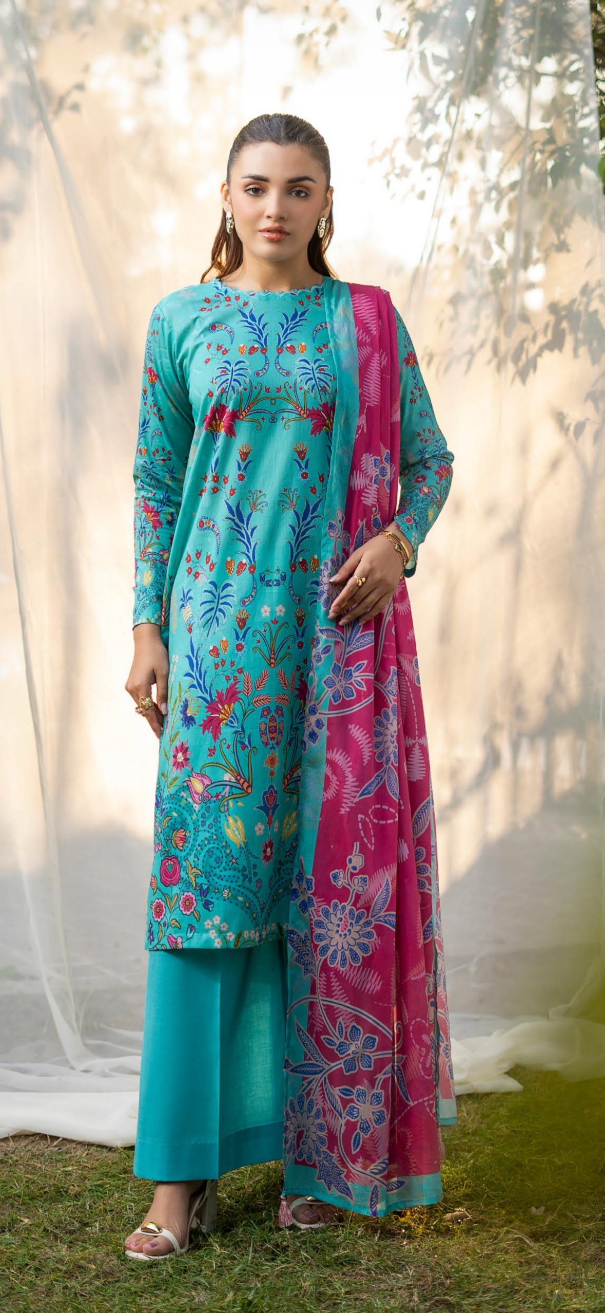 Gulljee Printed Lawn Suit