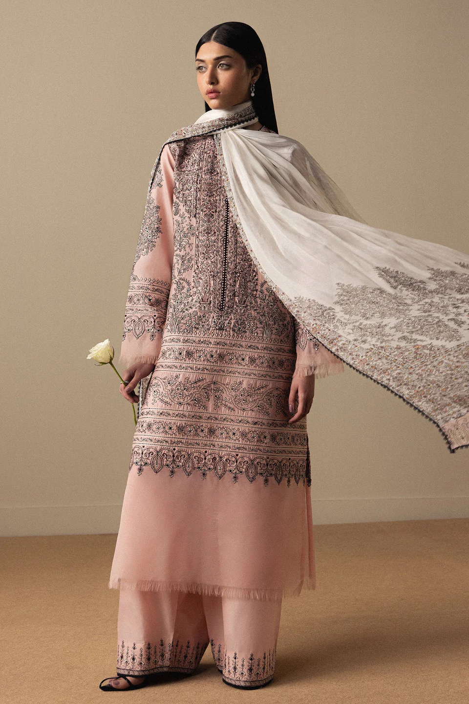 Zara Shahjahan Satori Lawn