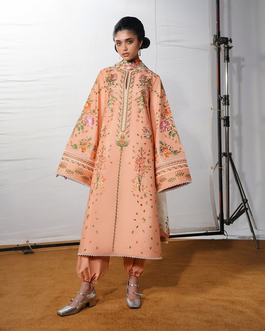 Jugnu Lahore Embroidered Lawn Suit