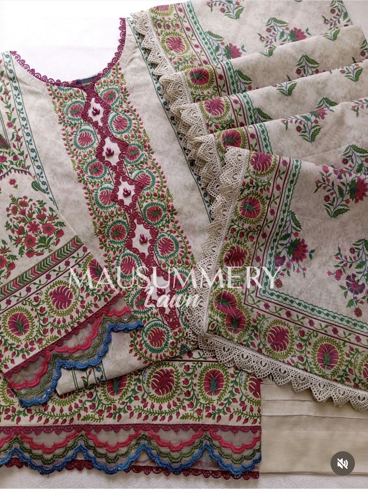 Mausummery Ready to wear Lawn Suit