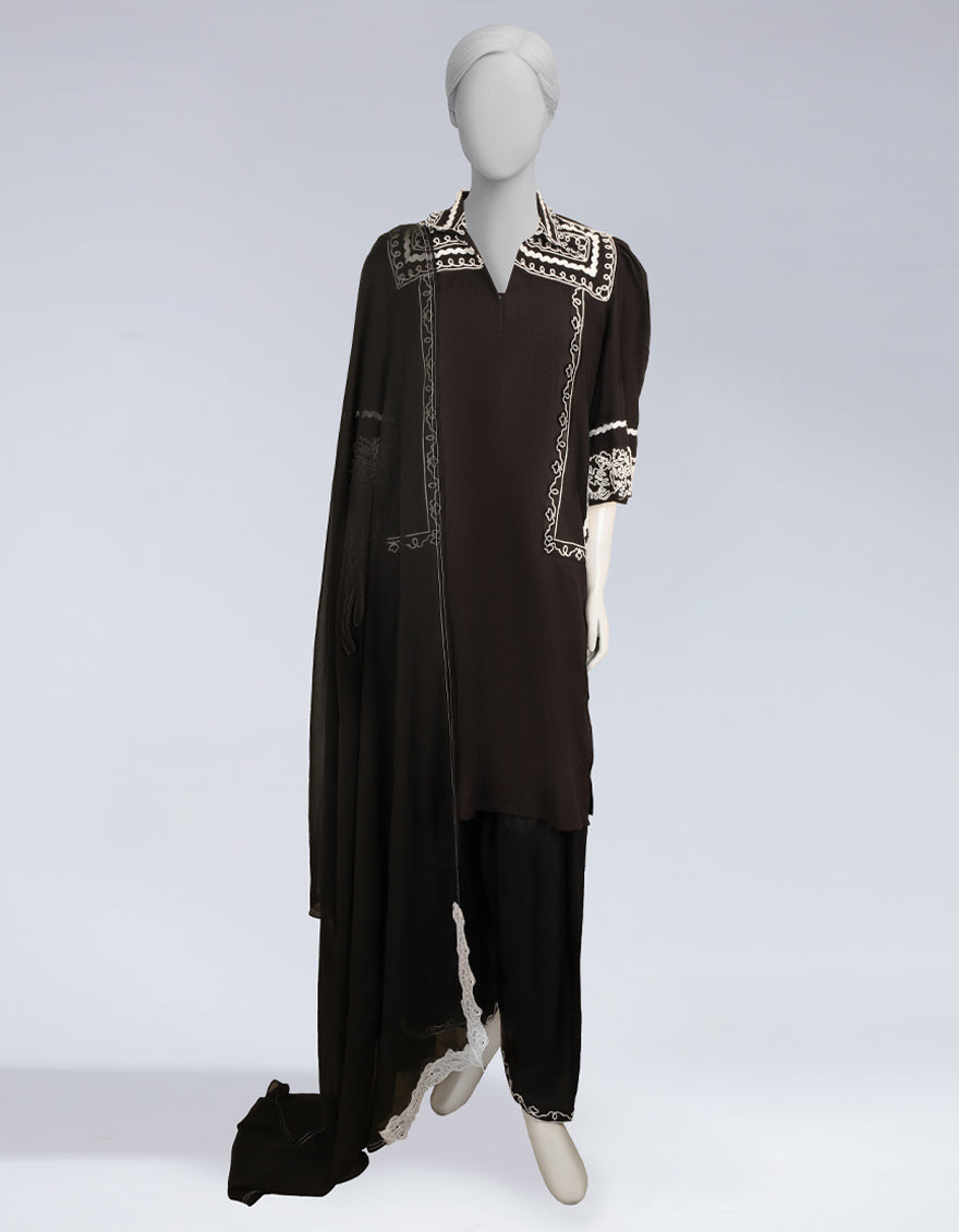 Junaid Jamshed Pret Embroidered Suit