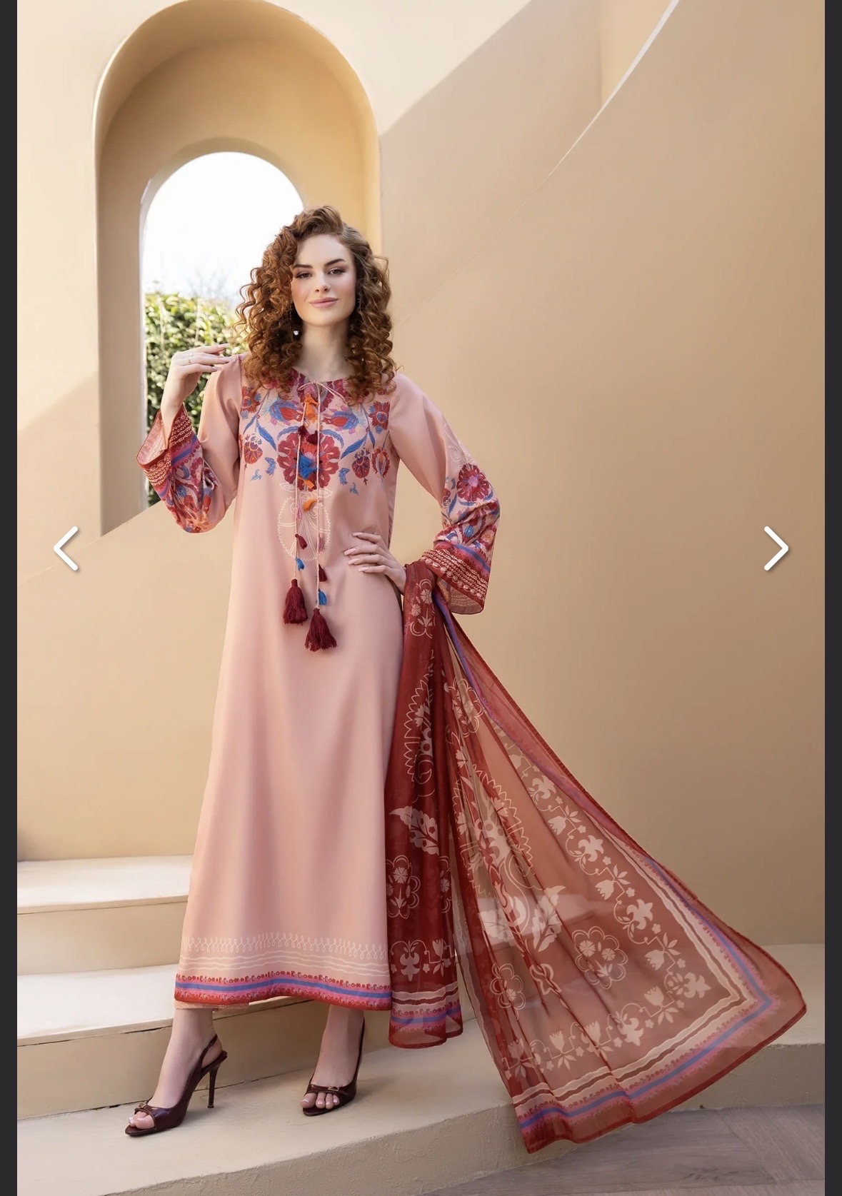 Reflect Embroidered Suit