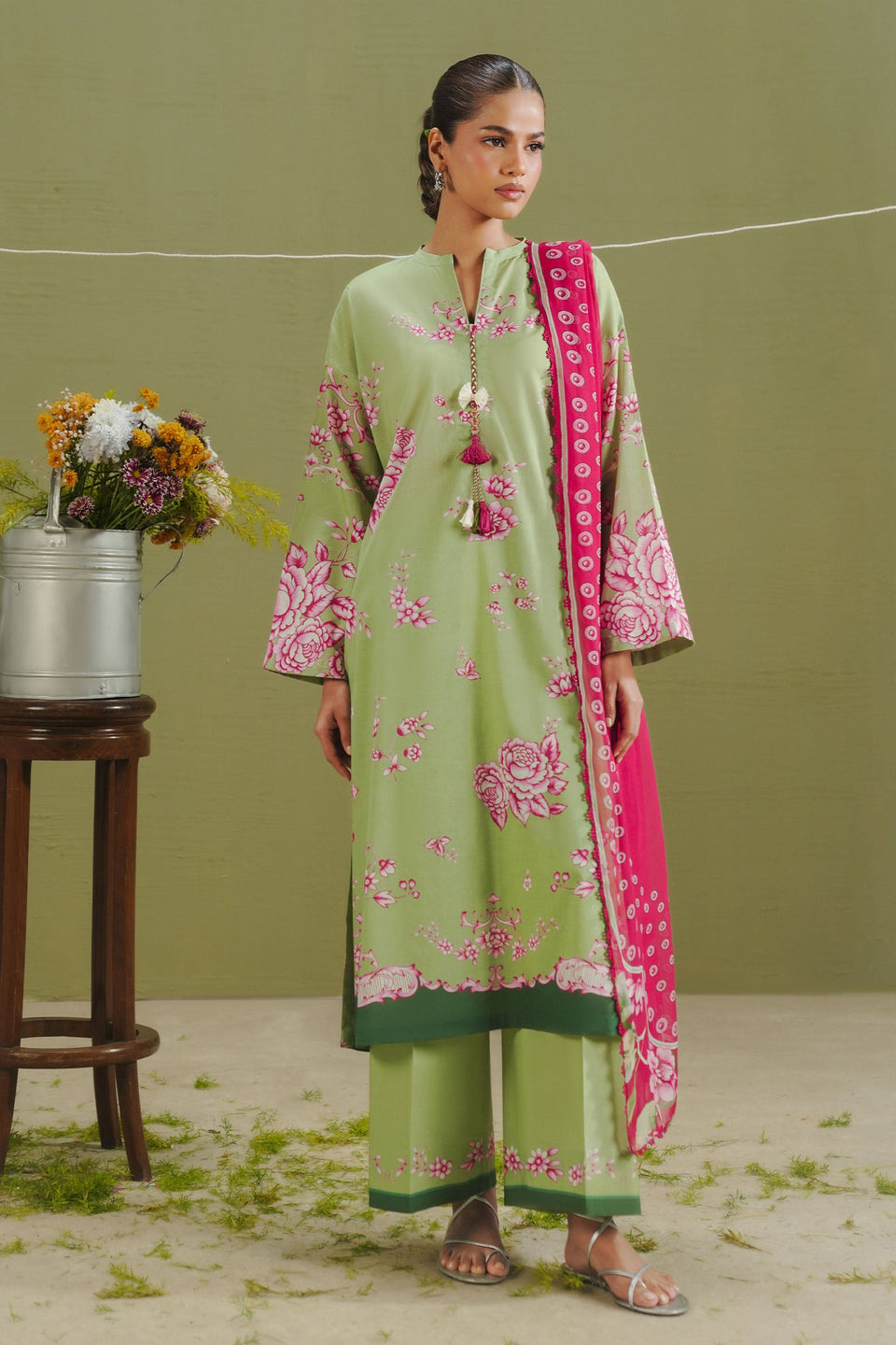 Zara Shahjahan Coco Printed Lawn Suit