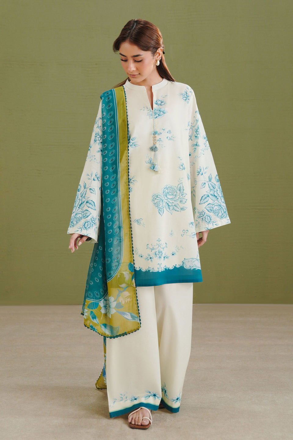 Zara Shahjahan Coco Printed Lawn Suit