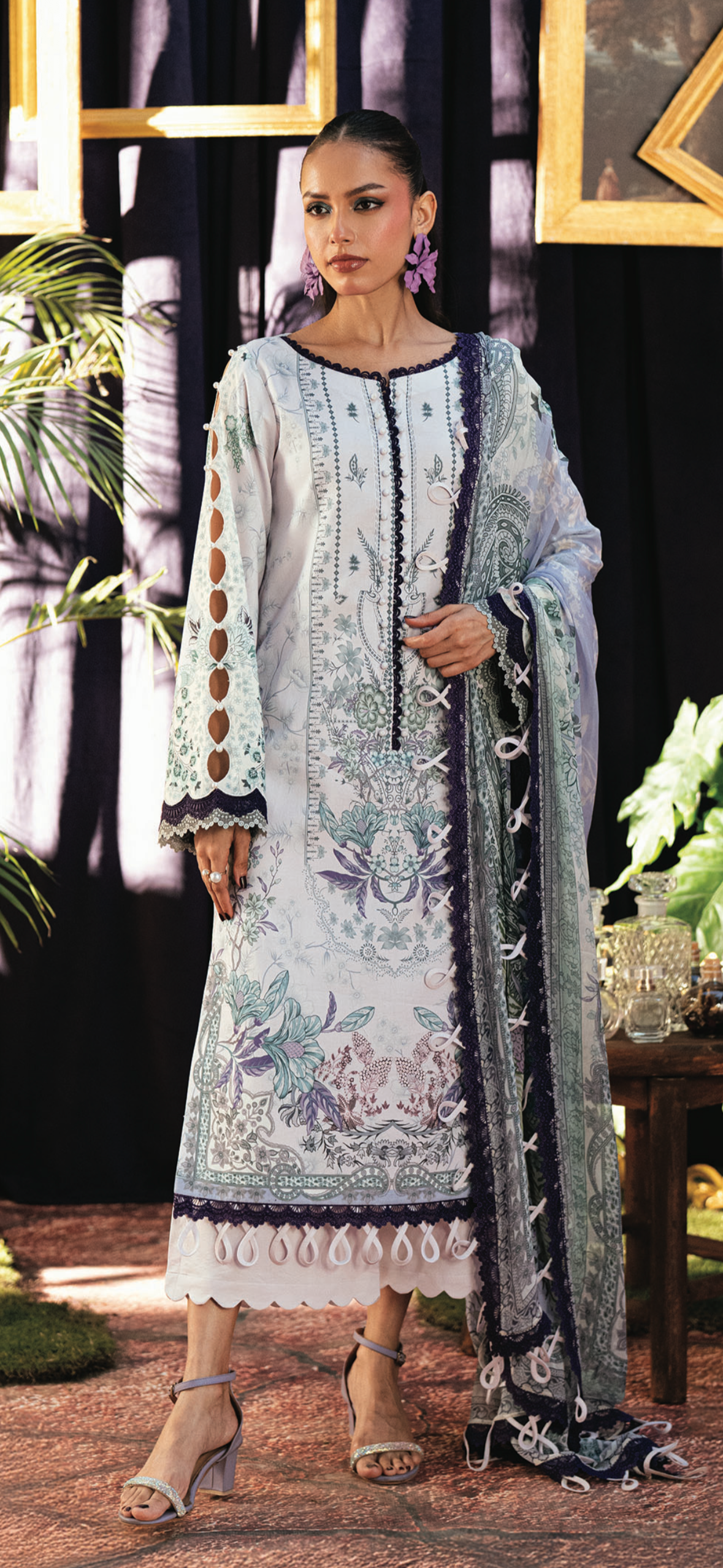 Jade Urbane Printed Lawn Suit