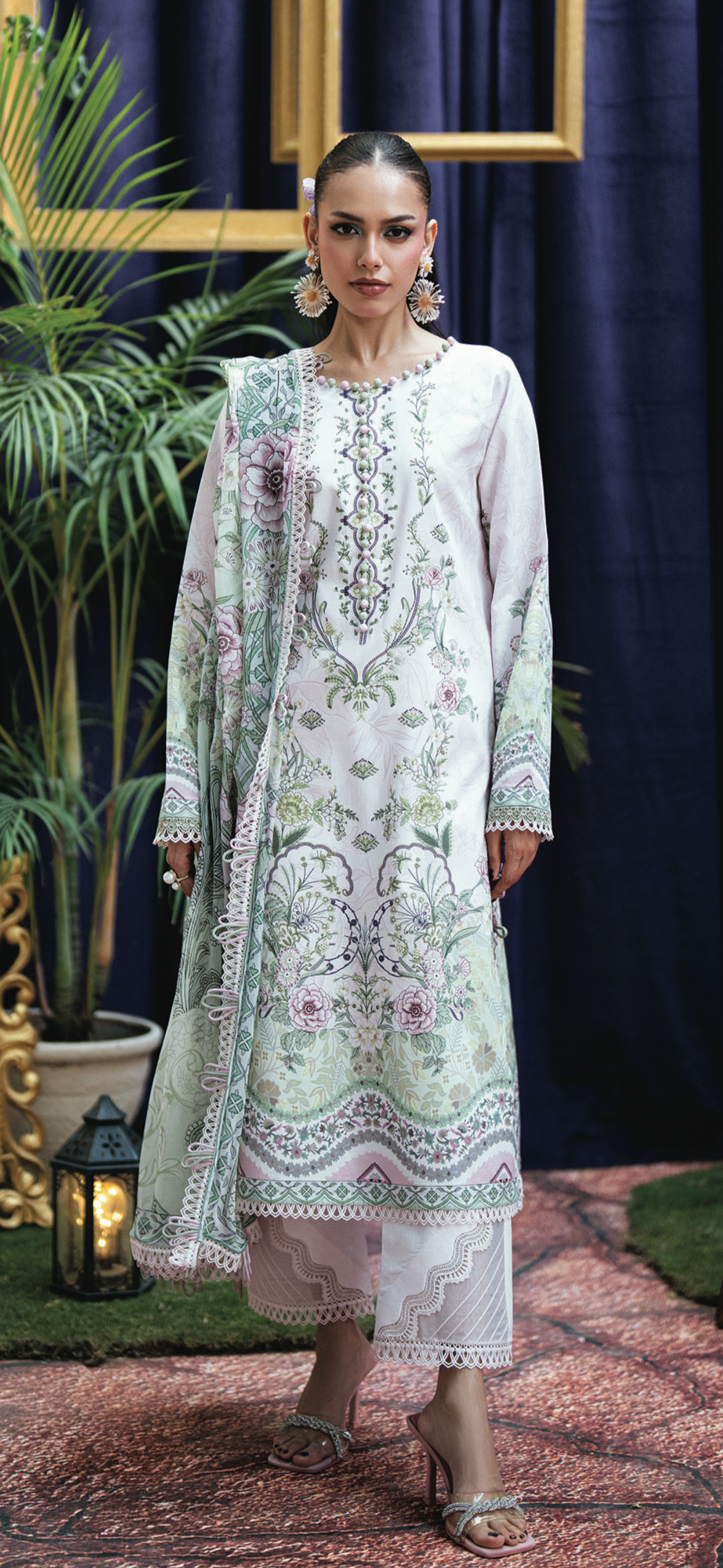 Jade Urbane Printed Lawn Suit