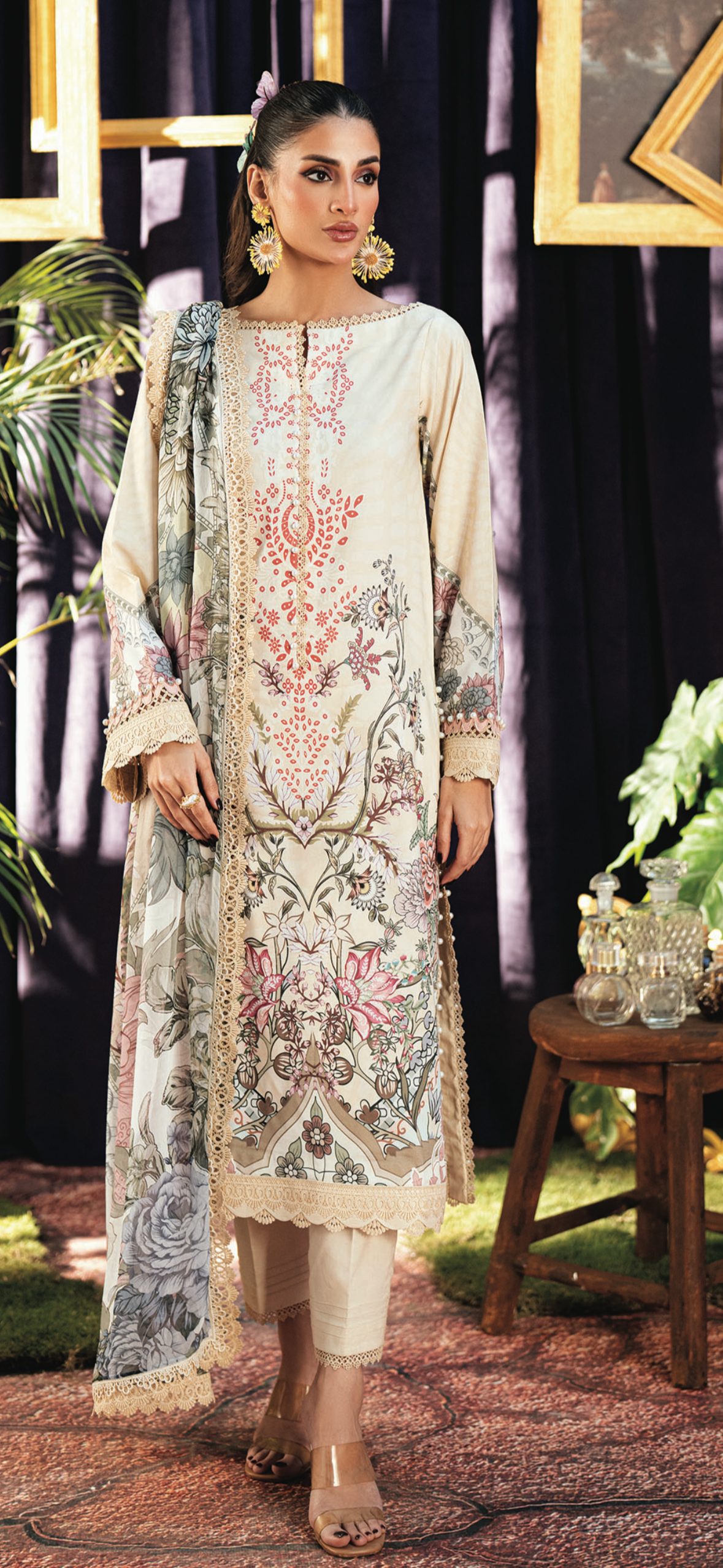 Jade Urbane Printed Lawn Suit