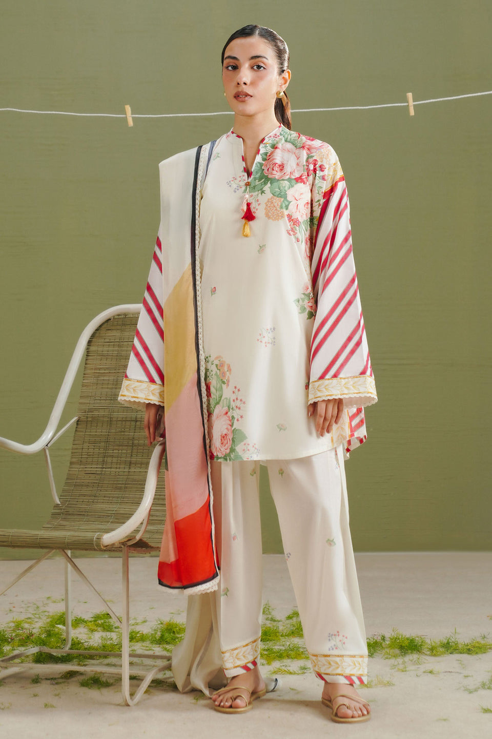 Zara Shahjahan Coco Printed Lawn Suit