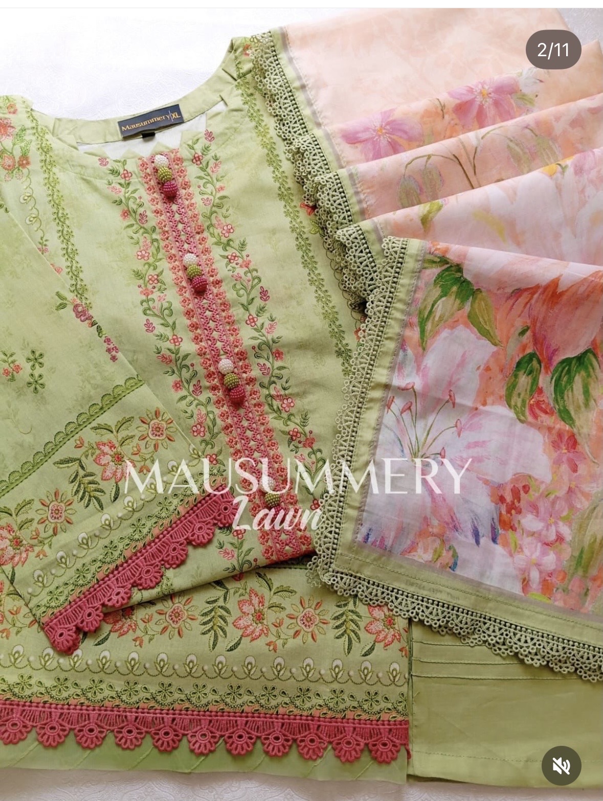 Mausummery Ready to wear Lawn Suit