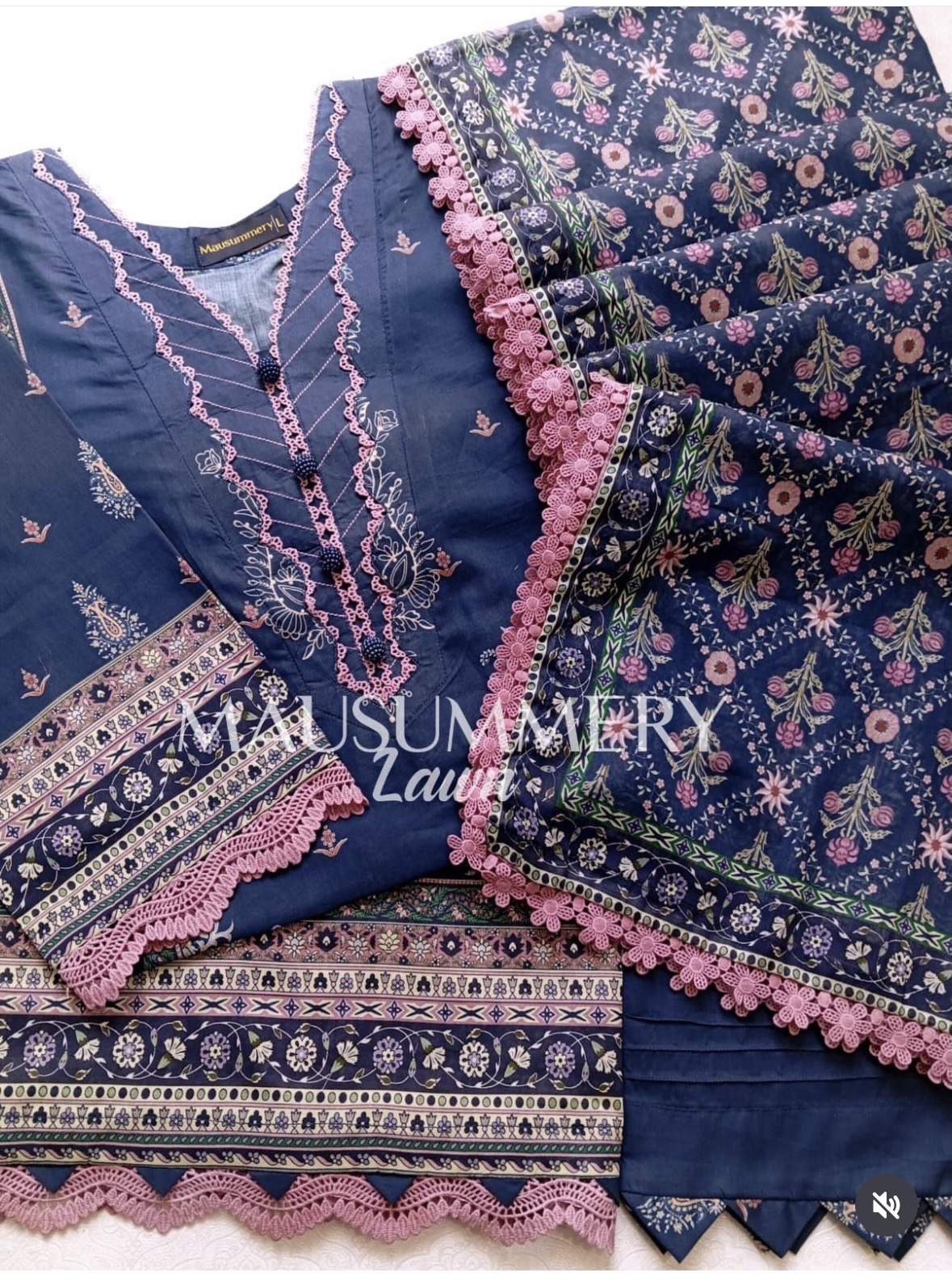 Mausummery Ready to wear Lawn Suit