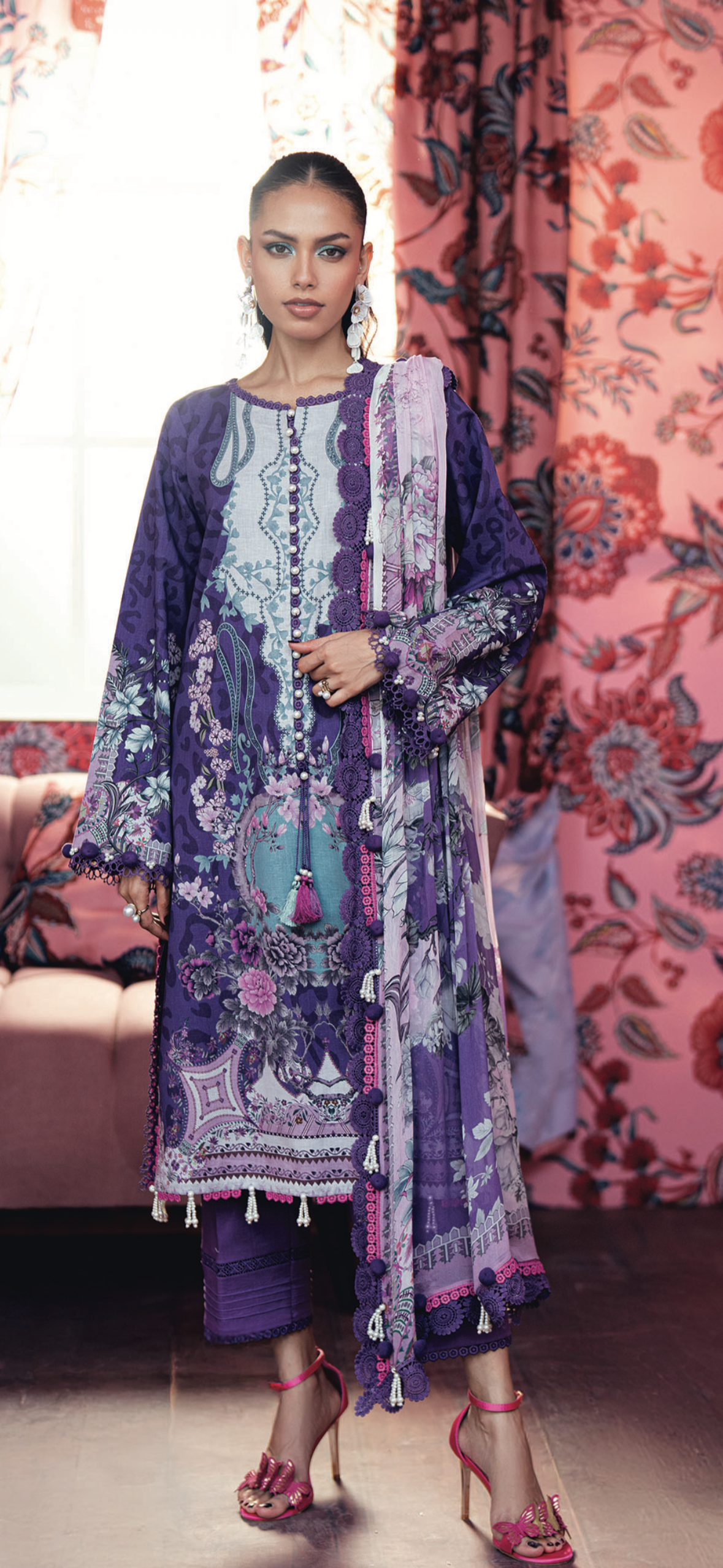 Jade Urbane Printed Lawn Suit
