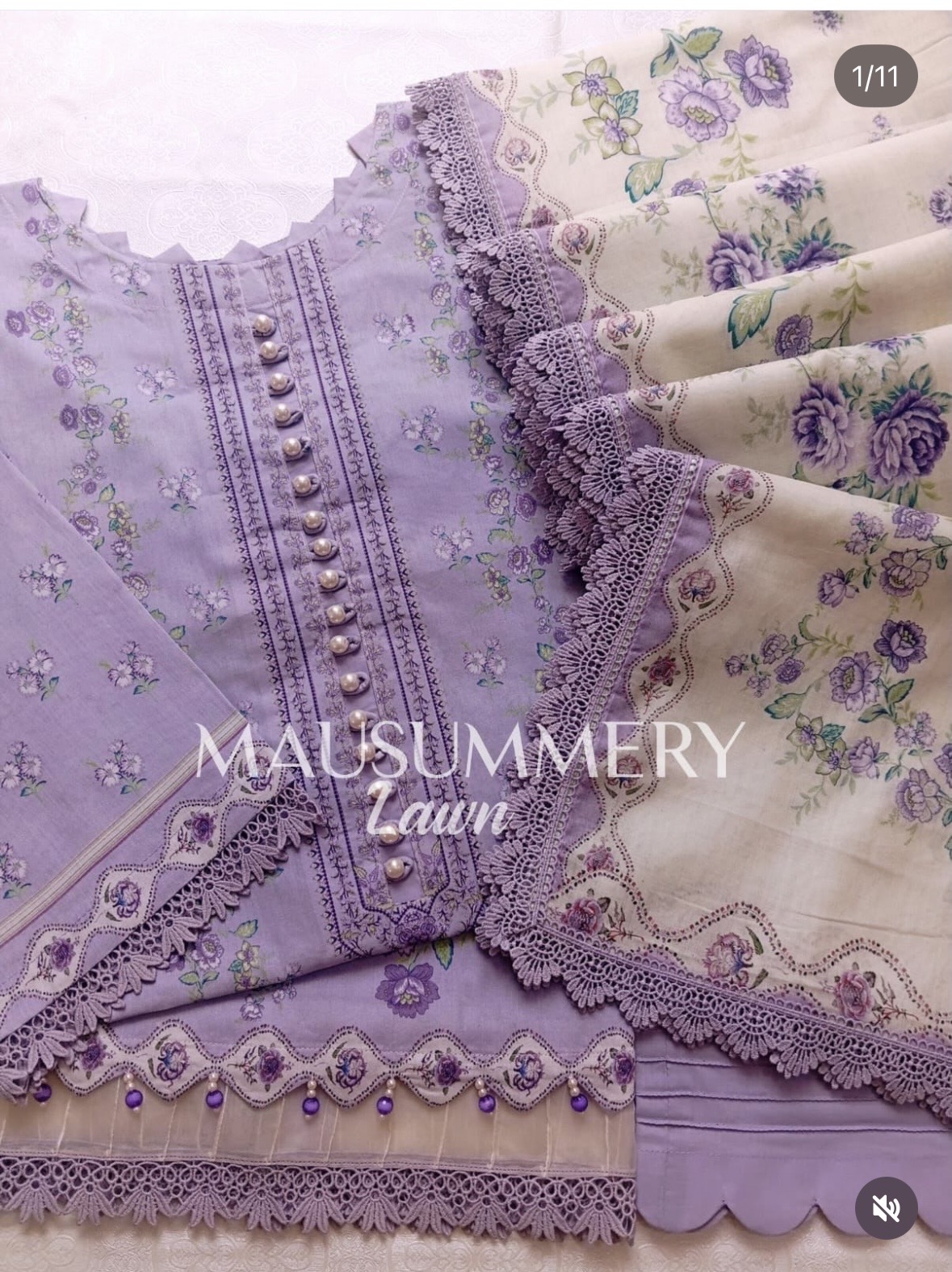 Mausummery Ready to wear Lawn Suit