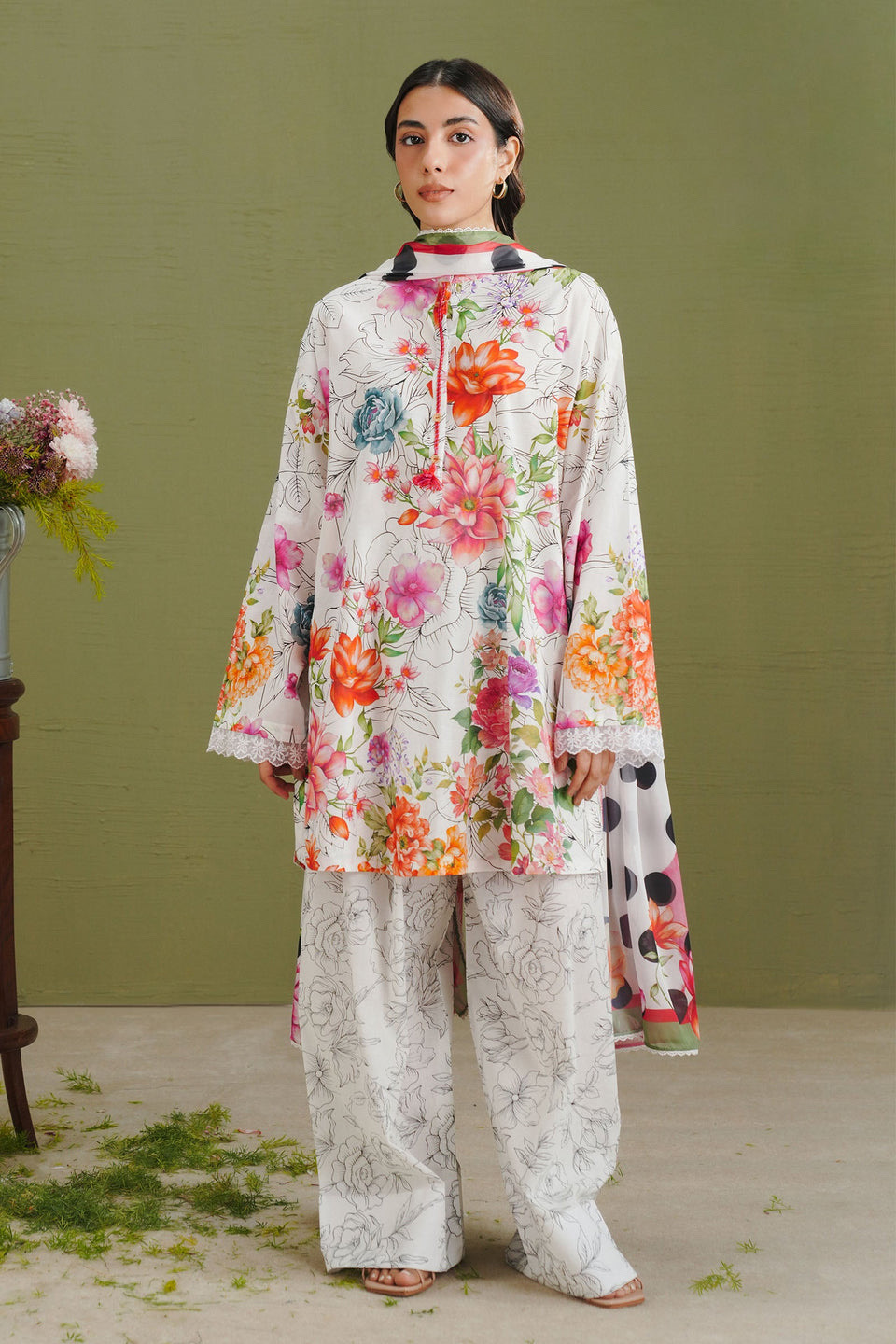 Zara Shahjahan Coco Printed Lawn Suit