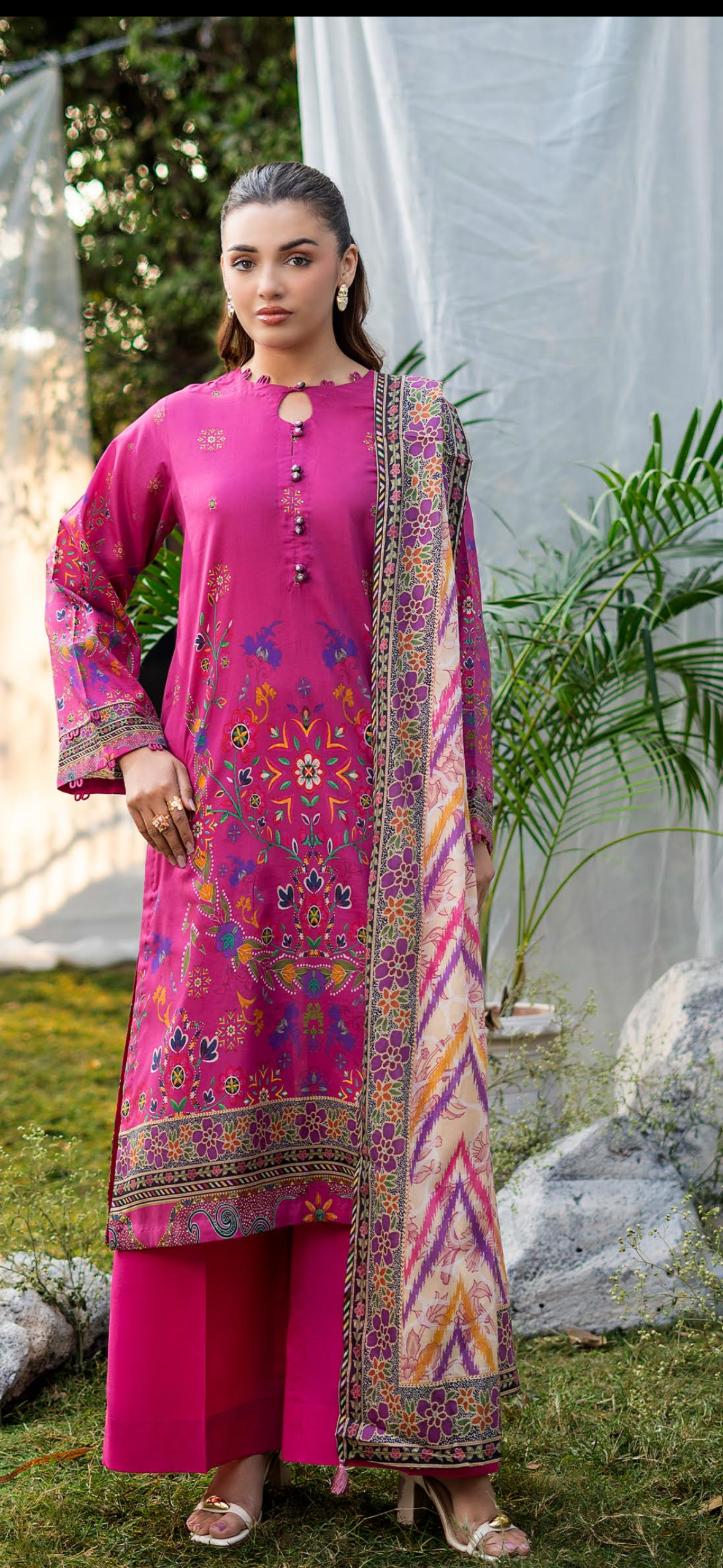 Gulljee Printed Lawn Suit
