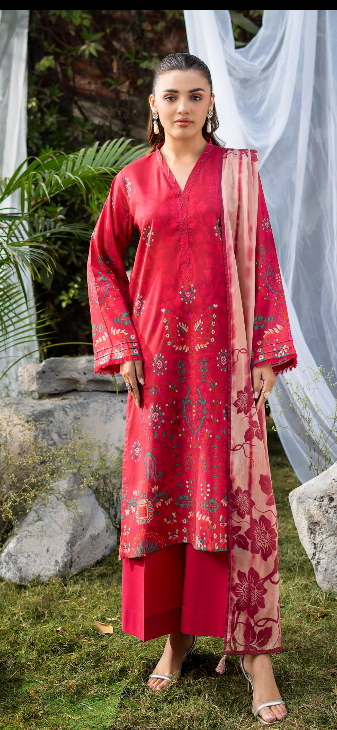 Gulljee Printed Lawn Suit
