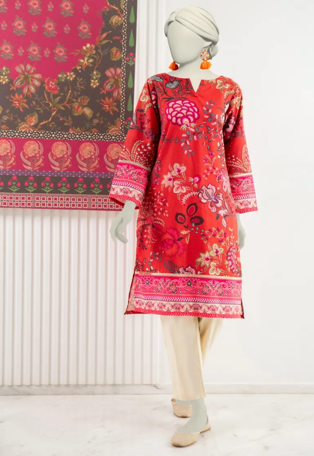 Junaid Jamshed Red Top