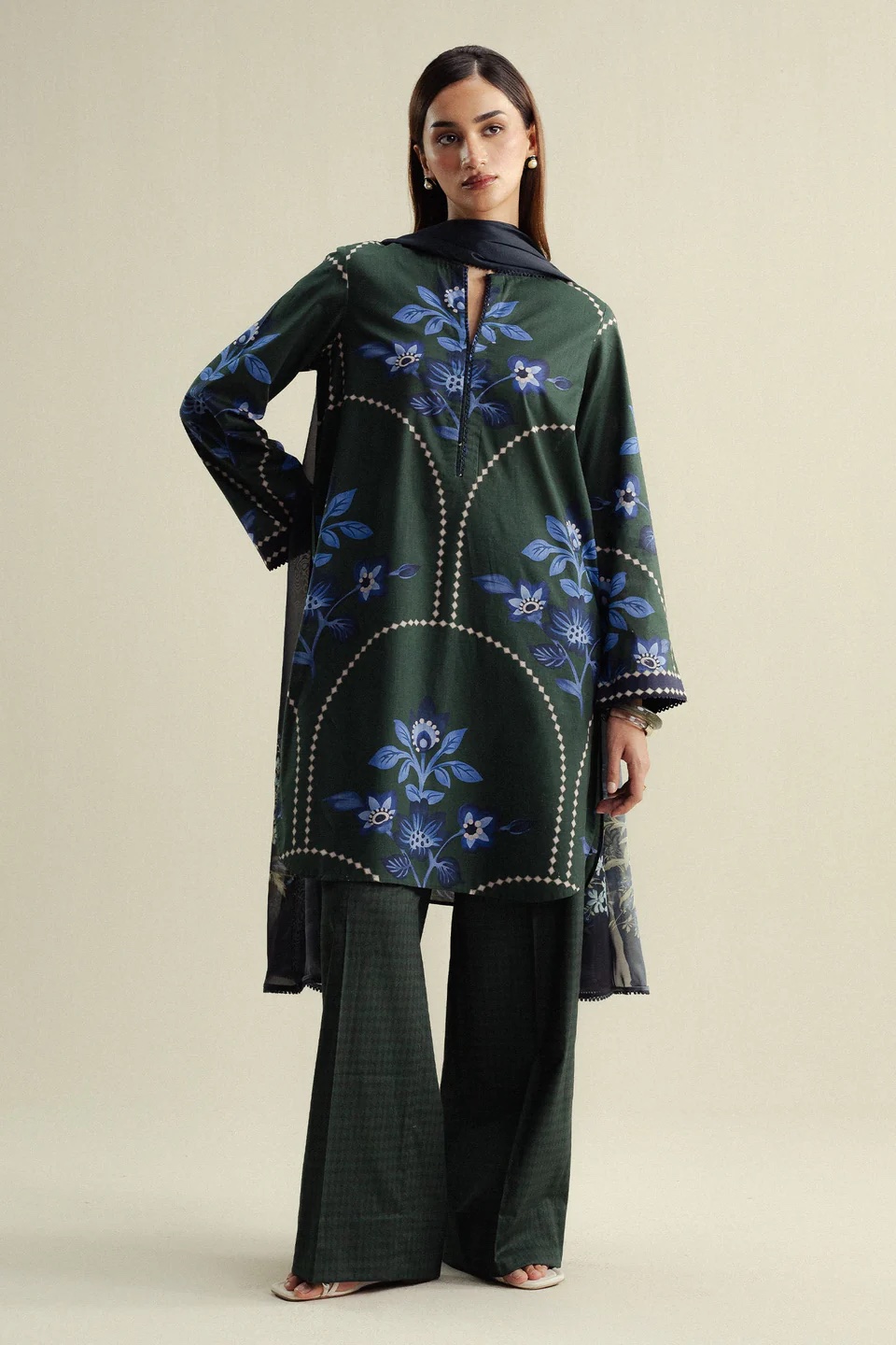 Zara Shahjahan Coco Printed Lawn Suit