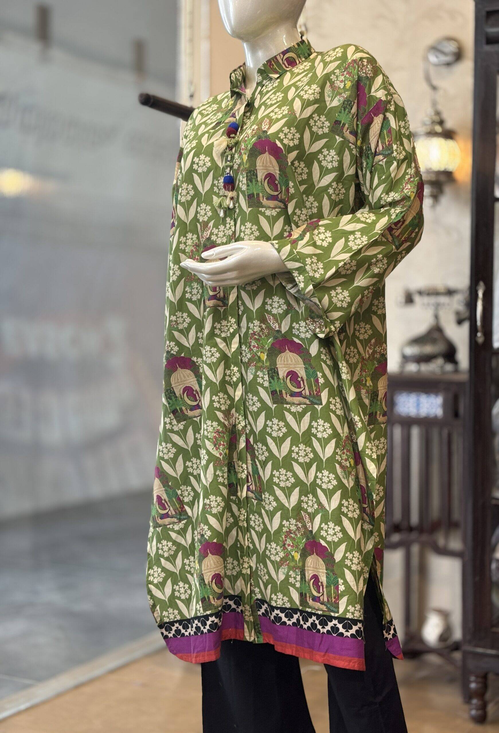 JUNAID JAMSHED Printed Top