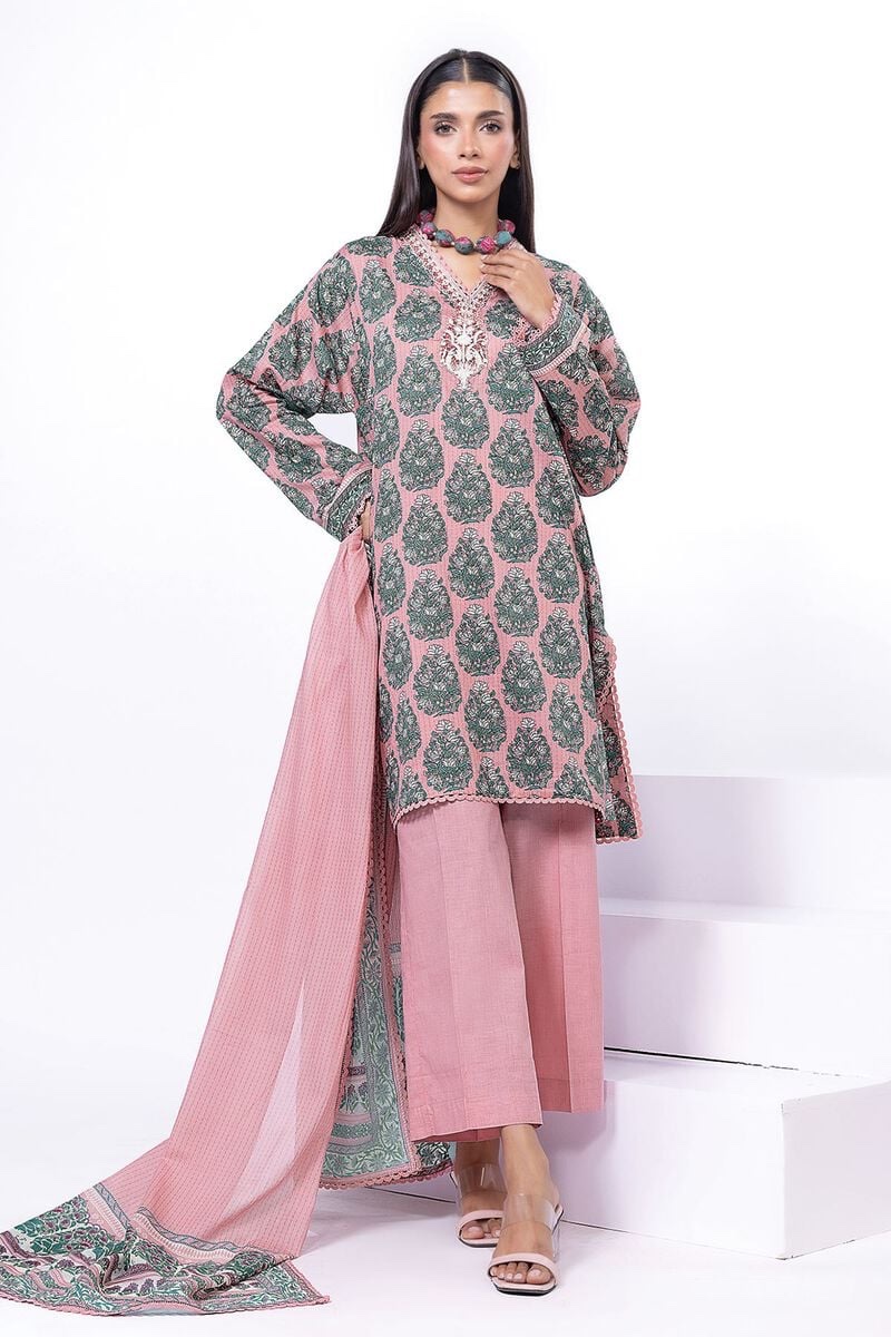 Khaadi Lawn Embroidered Suit
