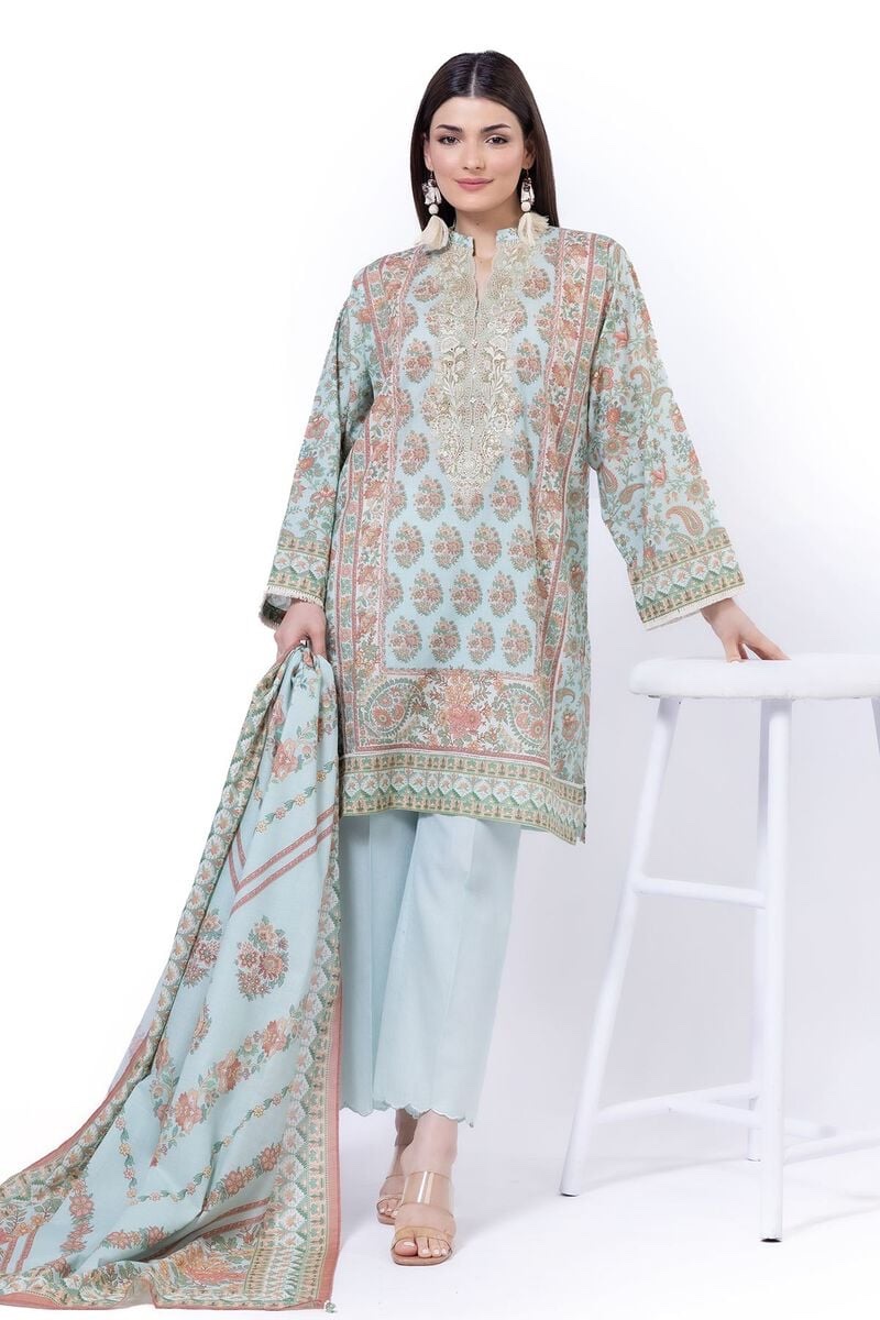 Khaadi Lawn Embroidered Suit