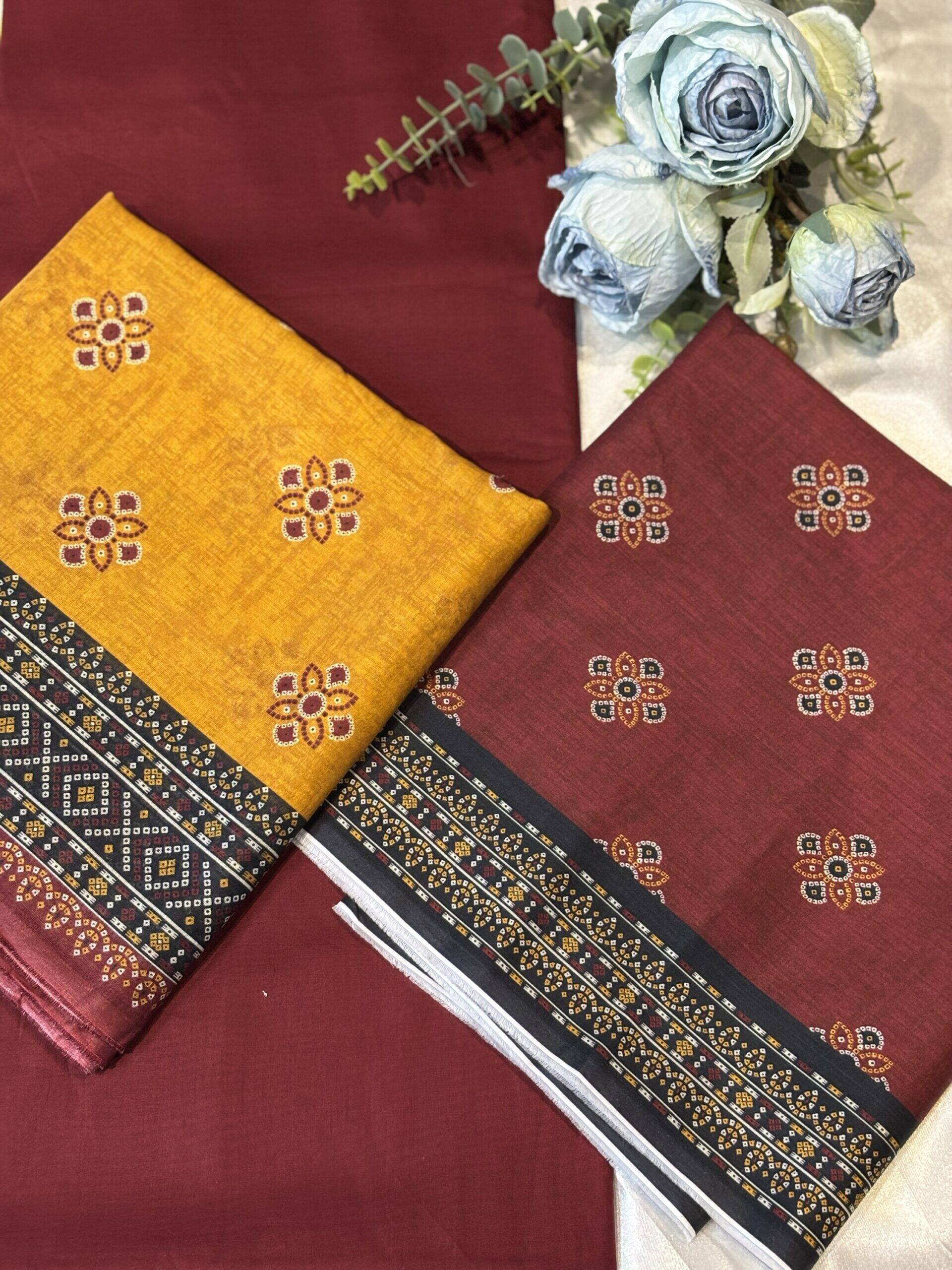 Binsaeed Printed Lawn Suit