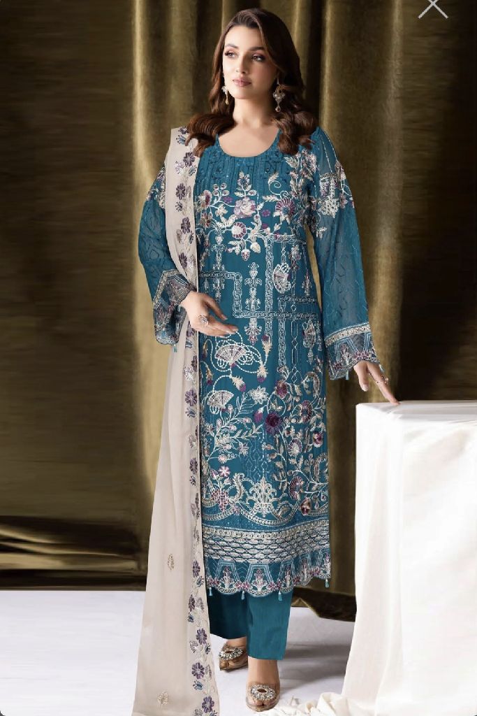 Ramsha Chiffon Suit