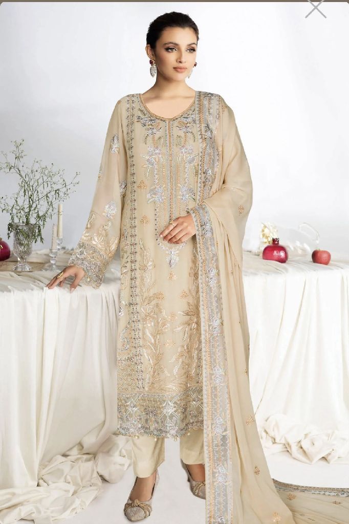 Ramsha Chiffon Suit