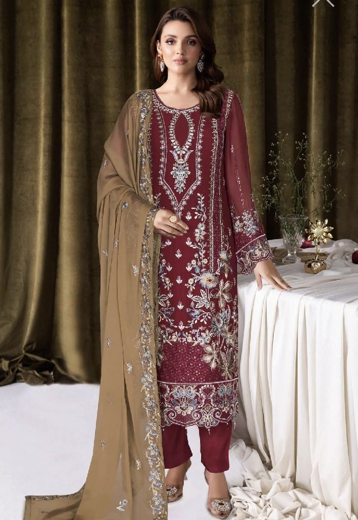 Ramsha Chiffon Suit