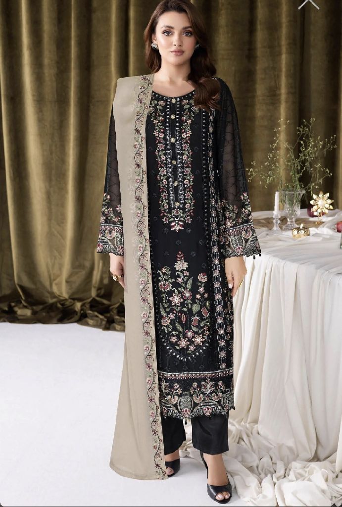 Ramsha Chiffon Suit
