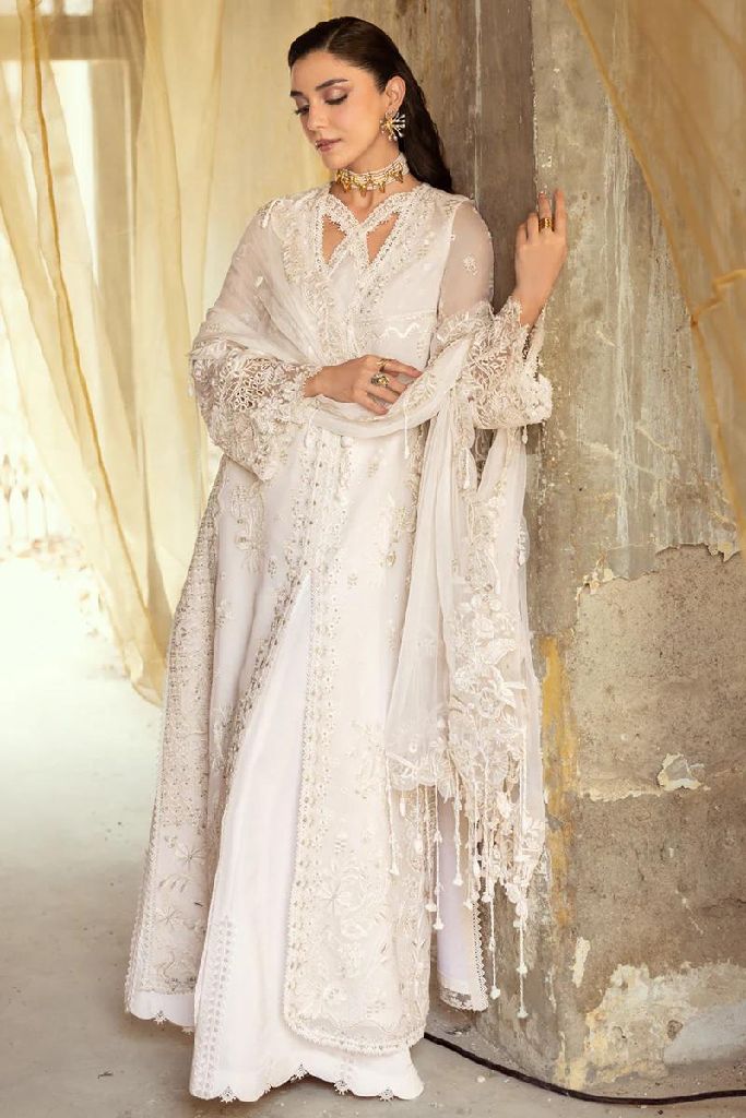 Qalamkar Premium Chiffon Suit