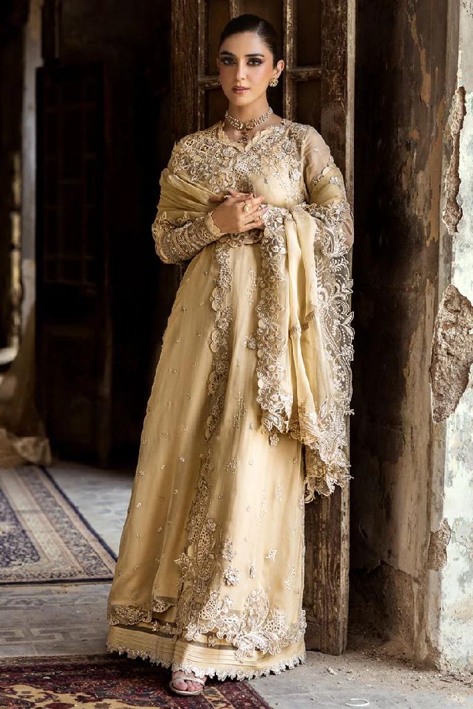 Qalamkar Premium Chiffon Suit