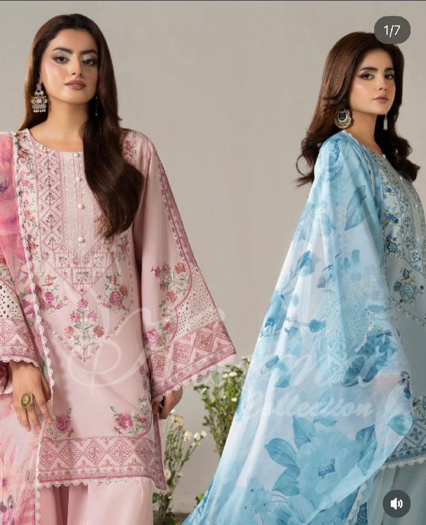 Ready-to-wear Embroidered Lawn Suit