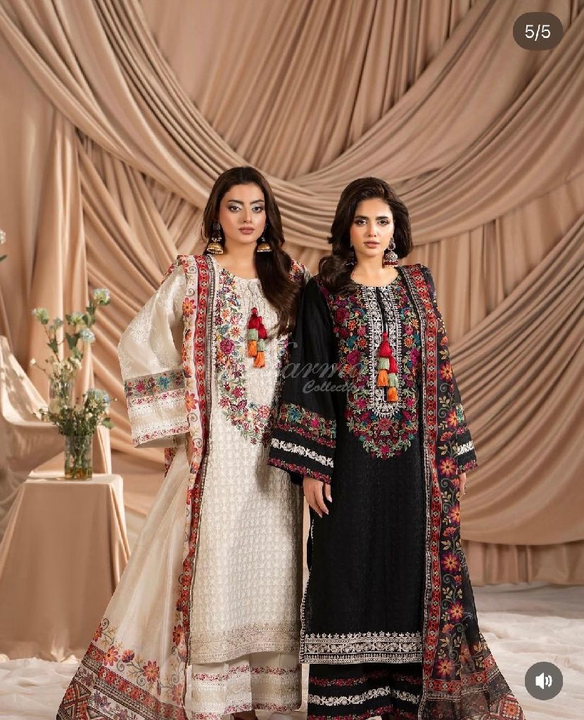 Ready-to-wear Embroidered Lawn Suit