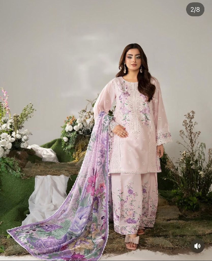 Ready-to-wear Embroidered Lawn Suit