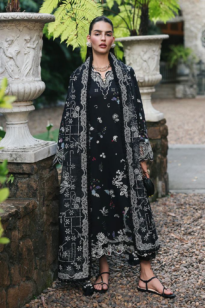 Qalamkar Embroidered Lawn Suit