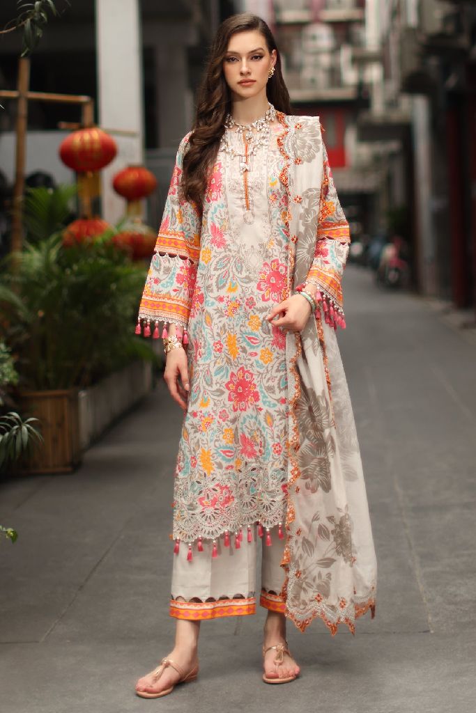 Charizma Signature Embroidered Suit